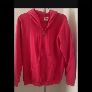Pink hoodie Medium